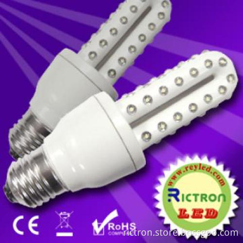 U Shape LED Light Bulb with Colorful Design
